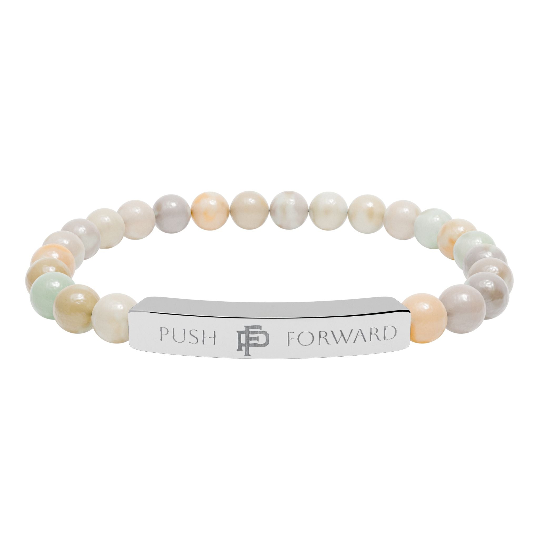 Engravable Natural Stone Bracelet