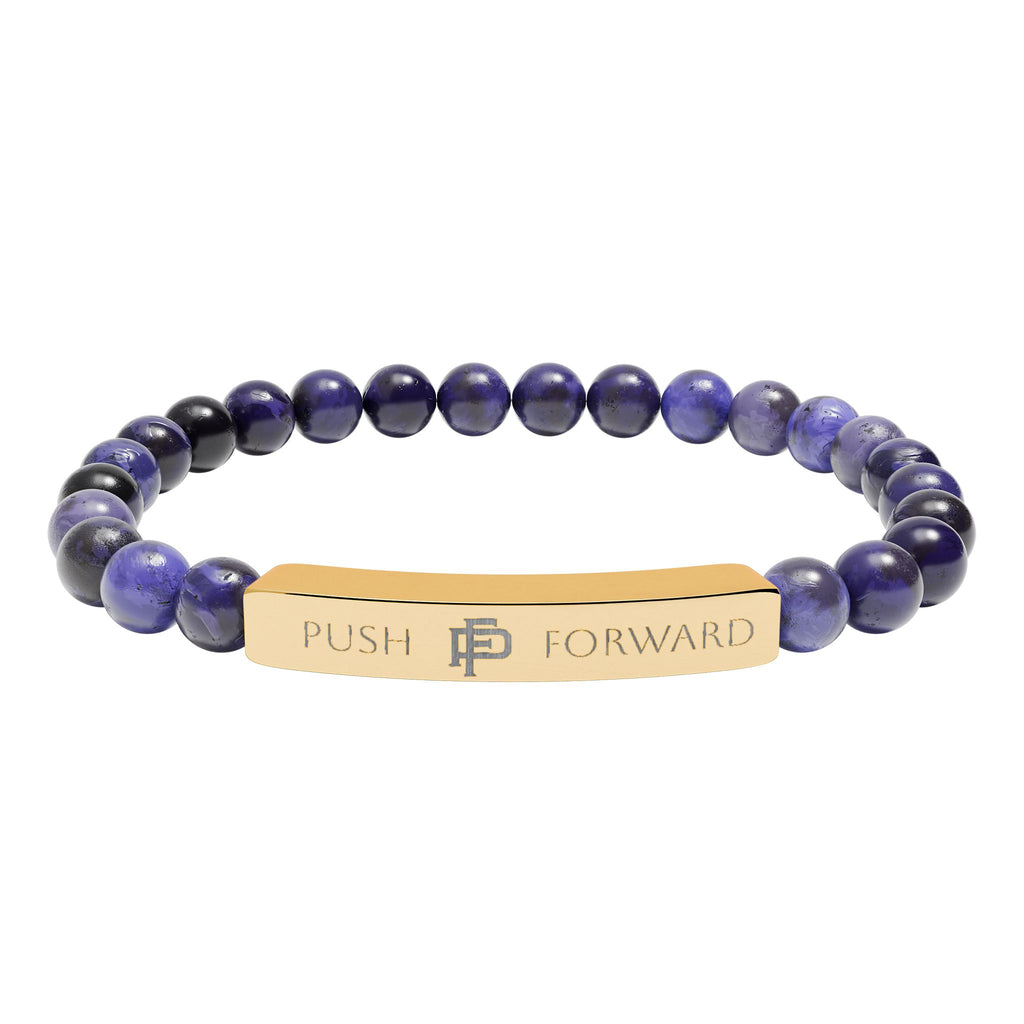Engravable Natural Stone Bracelet