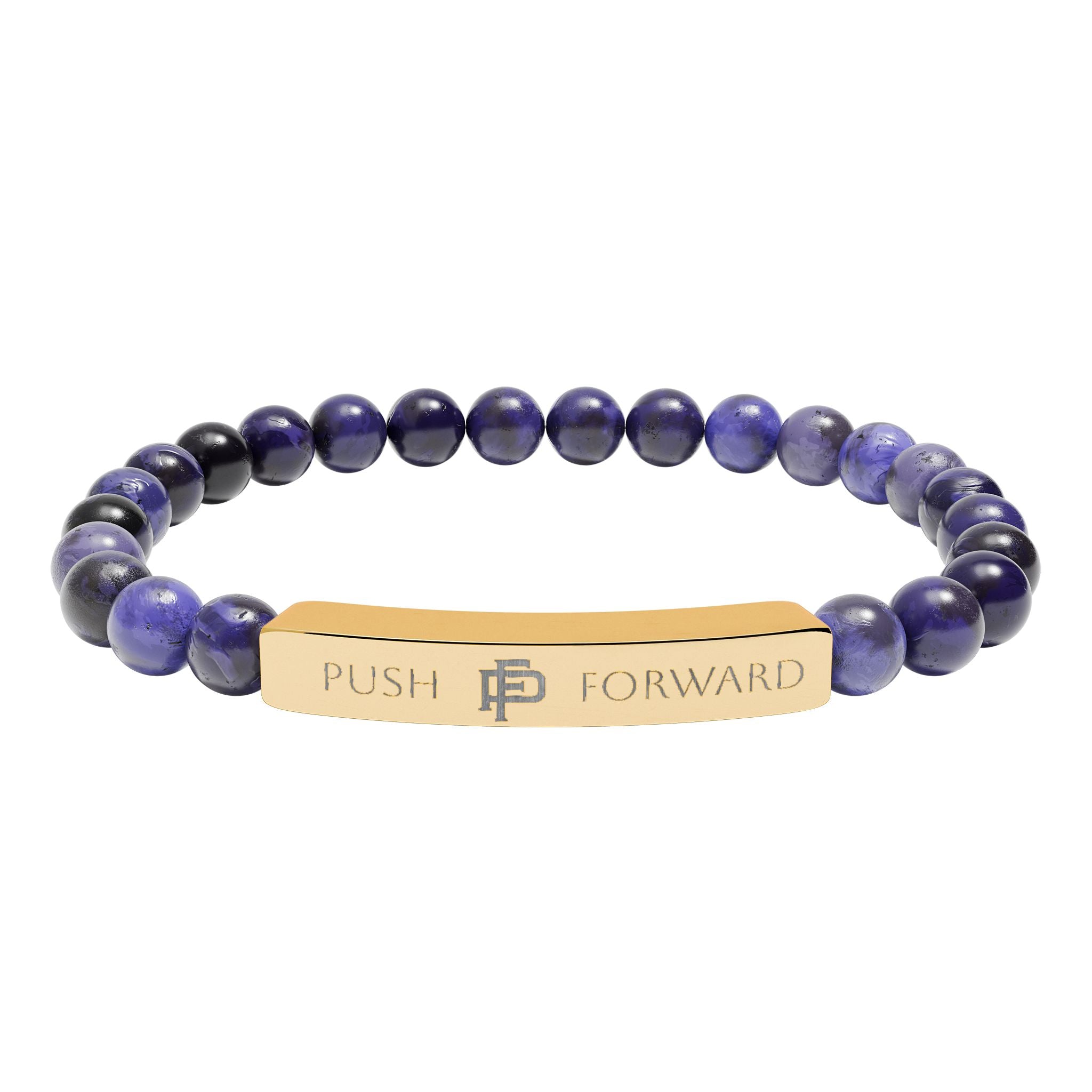 Engravable Natural Stone Bracelet