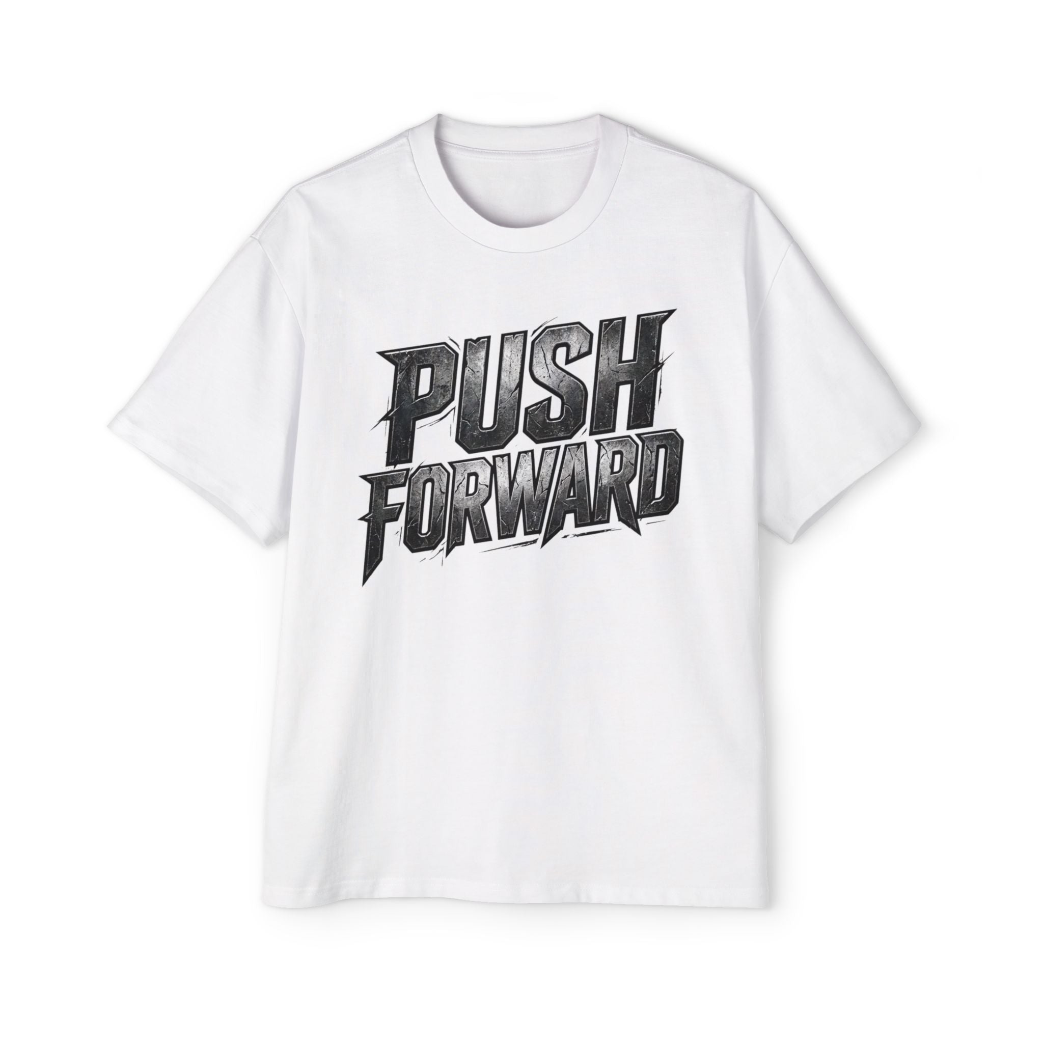 Push Forward Oversized Men's T-Shirt