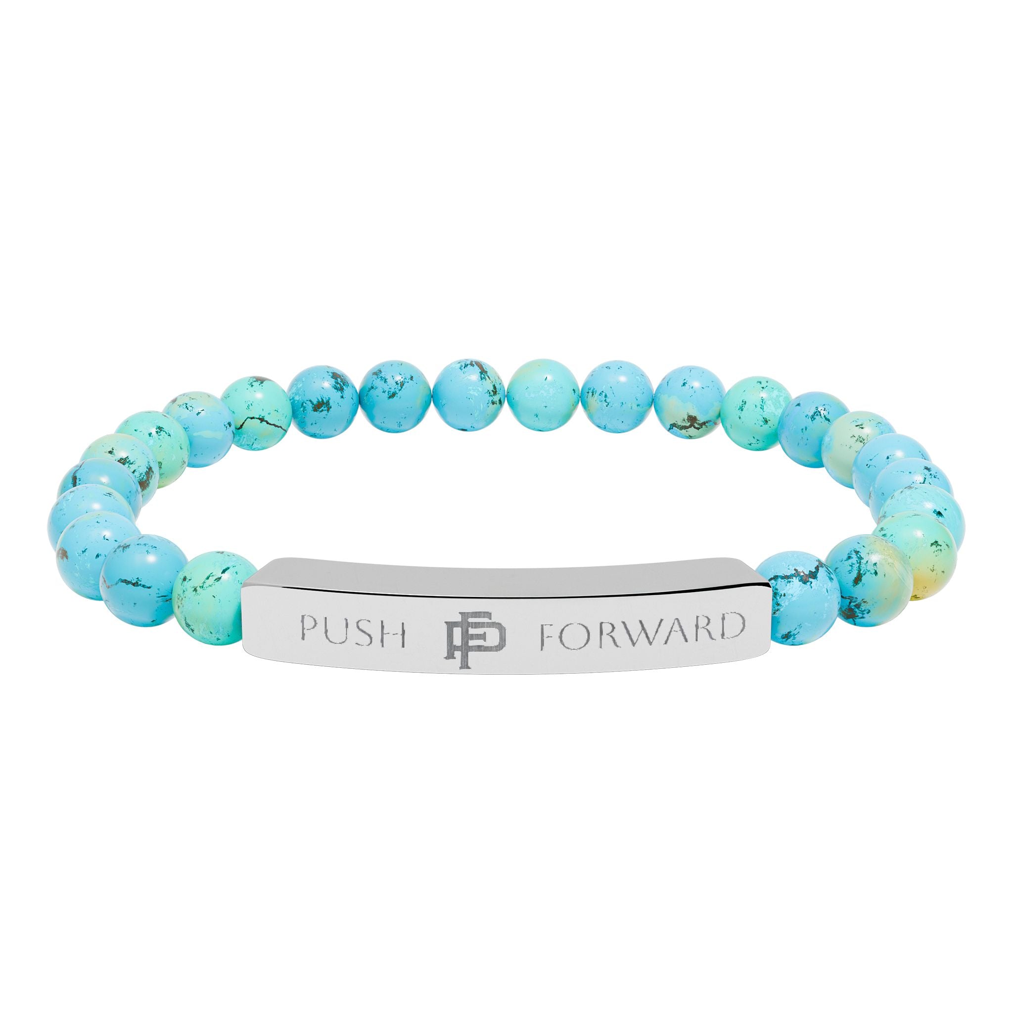 Engravable Natural Stone Bracelet