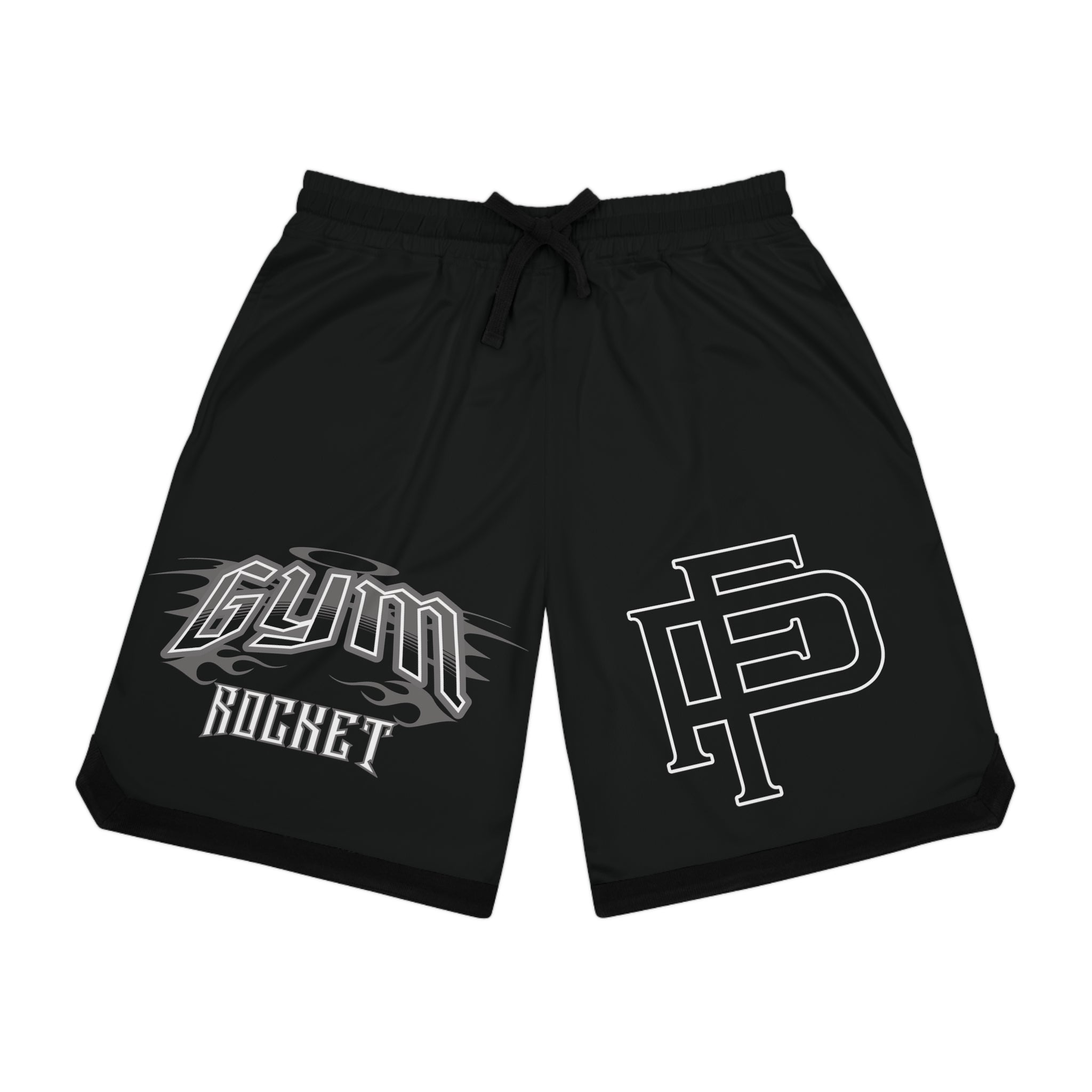 Gym Rocket Basketball Shorts - Black