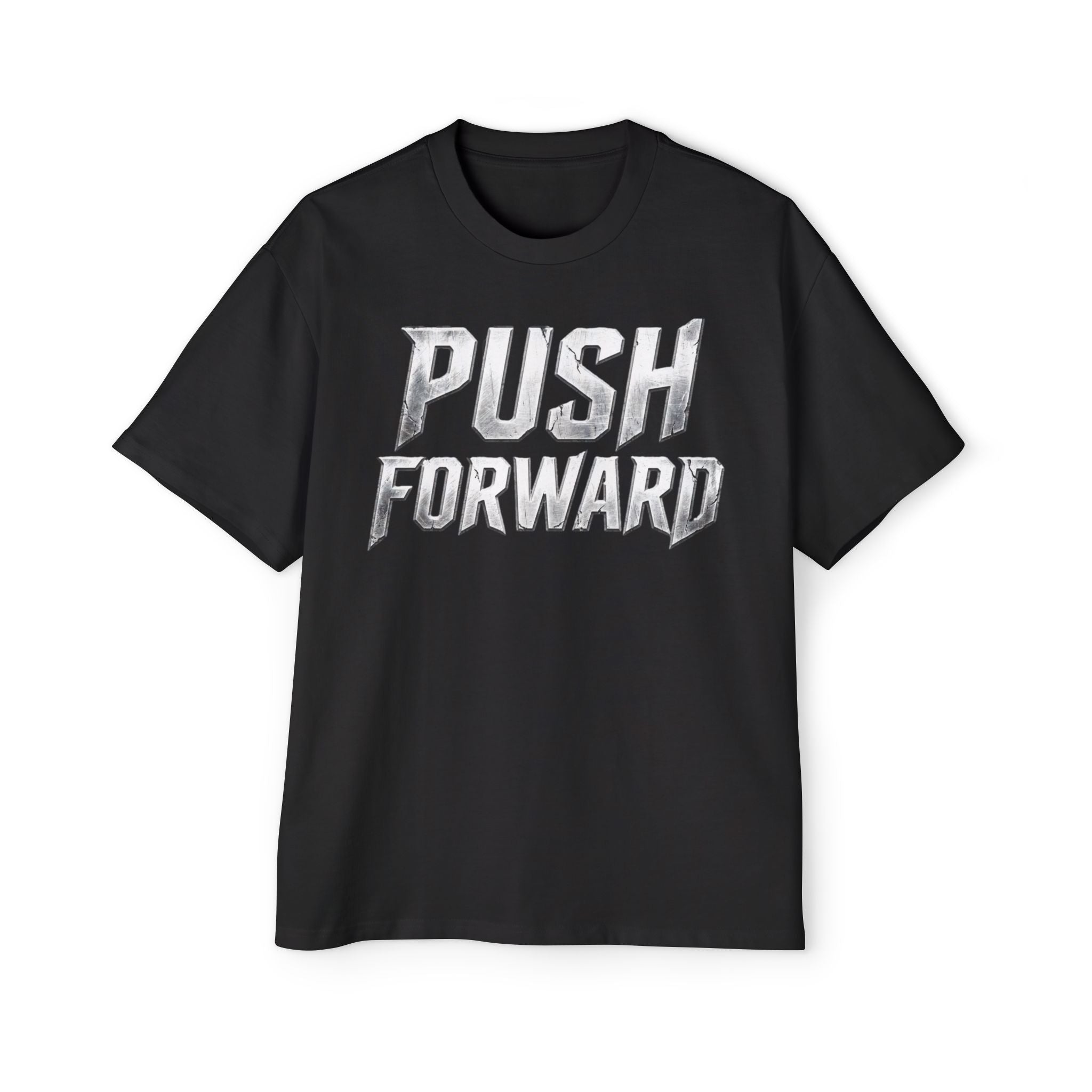 Push Forward Oversized Men's T-Shirt