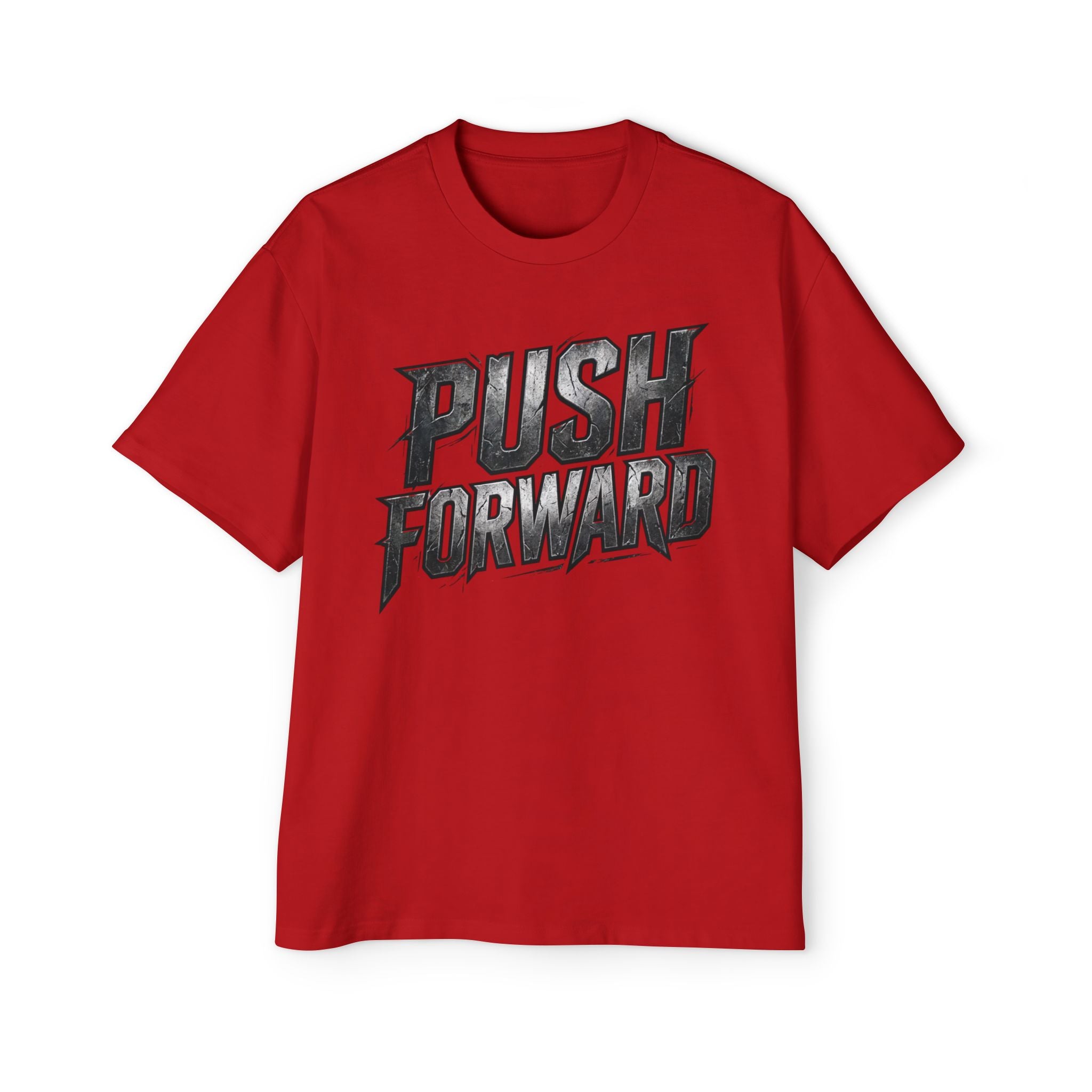 Push Forward Oversized Men's T-Shirt